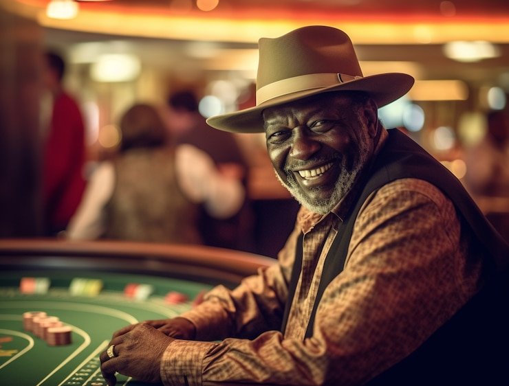 Pemain menikmati Live Casino 76ers melalui perangkat mobile dengan interaksi dealer langsung
